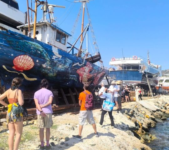 Ζωντανή τέχνη στον ταρσανά Ζωντανή τέχνη στον ταρσανά